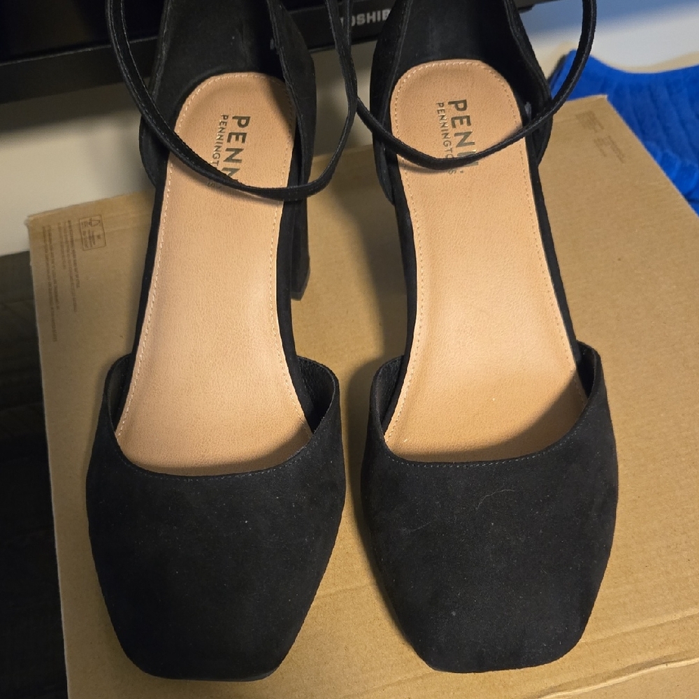 Black Suede Women's Shoes